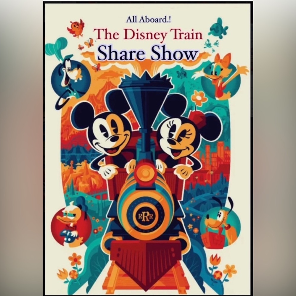 Disney Train Share Show!
